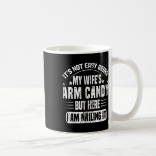 Mug C'est pas facile d'être le trophée de ma femme Rét