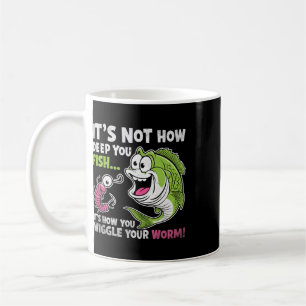 Mug C'est Pas La Profondeur à Laquelle Vous Pêchez Qui