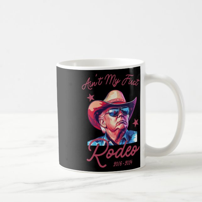 Mug C'est pas mon premier rodéo cow-boy western drôle  (Droite)