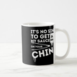 Mug C'est pas un péché d'obtenir ma sauce Funny Bbq Sm