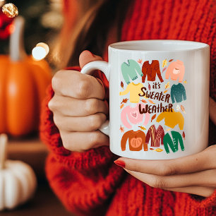 Mug C'est plus doux Météo Automne Automne Saison Cute