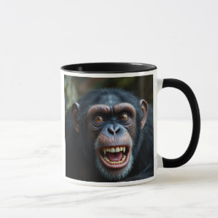 Mug C'est qu'il fait peur le chimpanzé.