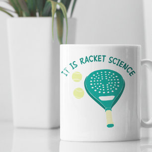 Mug C'est Racket Science Funny Padel Tennis