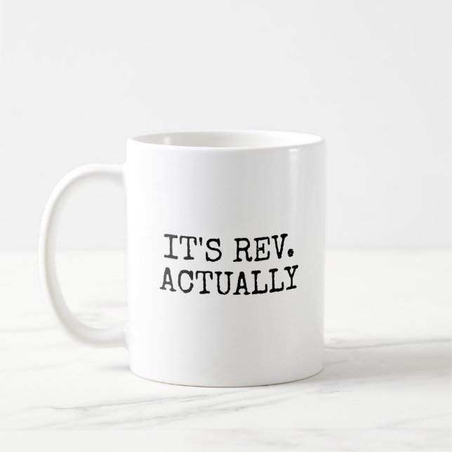 Mug C'est Rev En fait, une ordination drôle Paston Cad (Gauche)