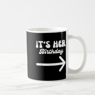 Mug C'est son anniversaire (flèche Inting) Humour drôl