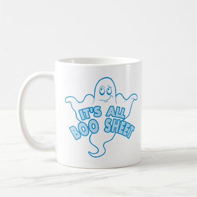 Mug C'est tout Boo Sheet - Drôle Citation de Fantôme (Gauche)
