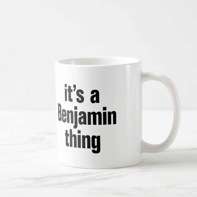 Mug c'est un benjamin (Droite)