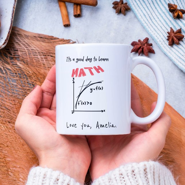 Mug C'est un bon jour pour apprendre les mathématiques (Créateur téléchargé)