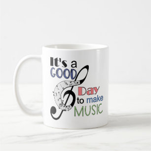 Mug C'est un bon jour pour faire de la musique