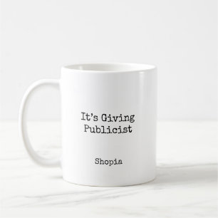 Mug C'est un cadeau personnalisé pour attaché de press