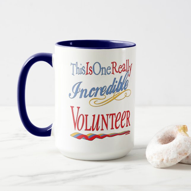 Mug C'est un cadeau volontaire vraiment incroyable (Avec donut)