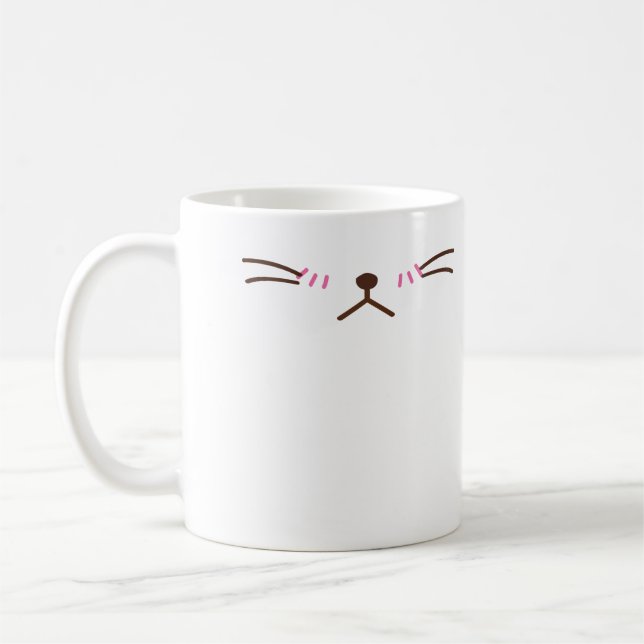 Mug C'est un chat ! visage de chat d'unhapple (Gauche)