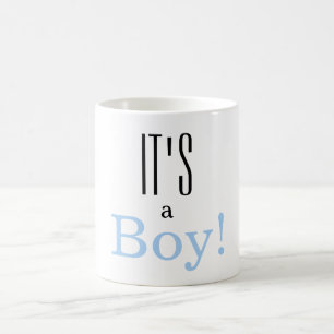 Mug C'est un garçon ! Le Parti baby shower préfère la