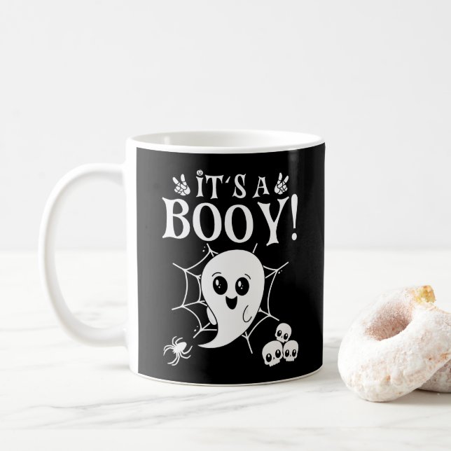 Mug C'est un garçon, un mignon bébé Révélation de genr (Avec donut)