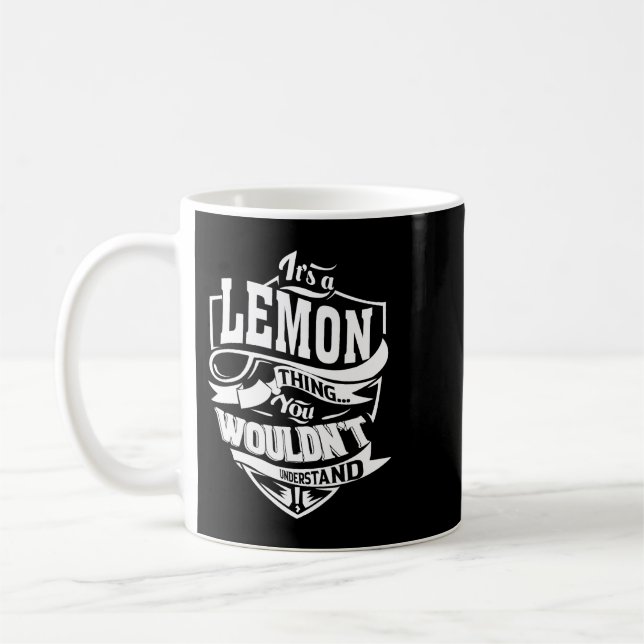 Mug C'est un LEMON Thing Gifts (Gauche)