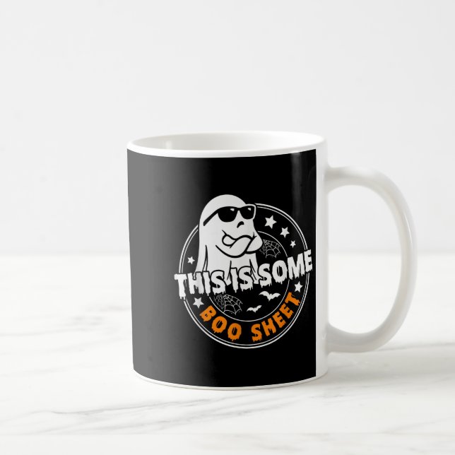 Mug C'Est Un Peu De Feuille De Boite Ghost Funny Retro (Droite)