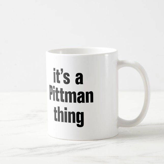 Mug c'est un pittman (Droite)