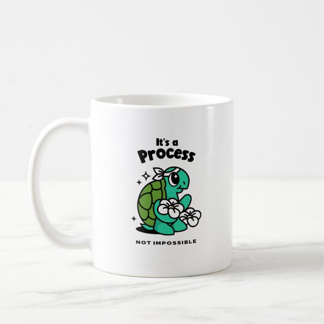 Mug C'est un processus pas impossible santé mentale Mu (Gauche)