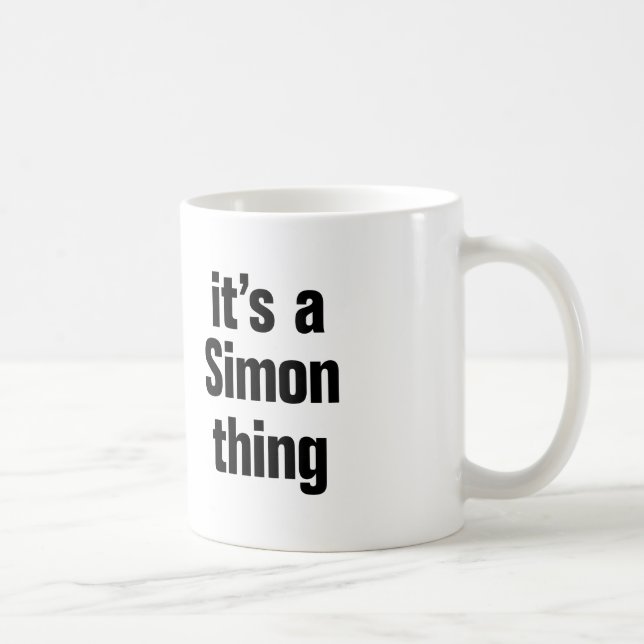 Mug c'est un simon (Droite)