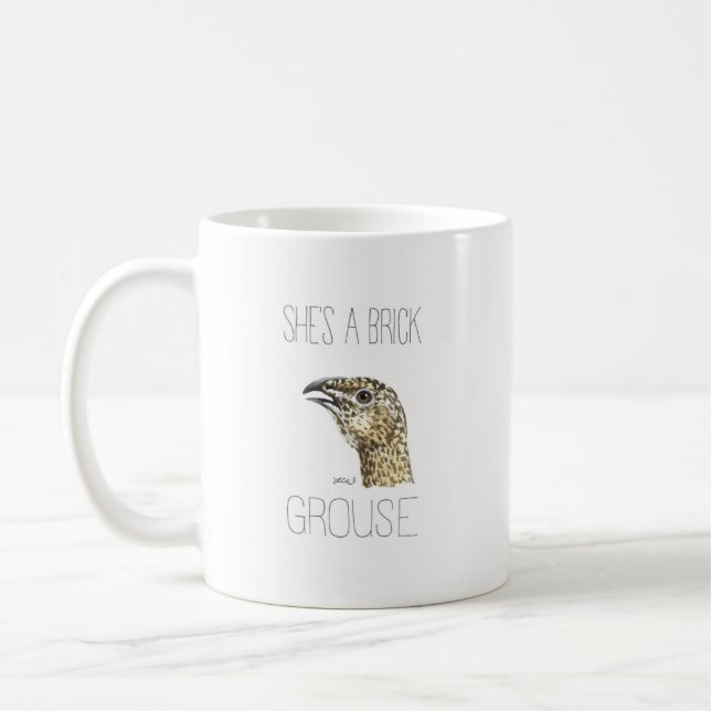 Mug C'est un Tétras de briques (Tétras de grande taill (Gauche)