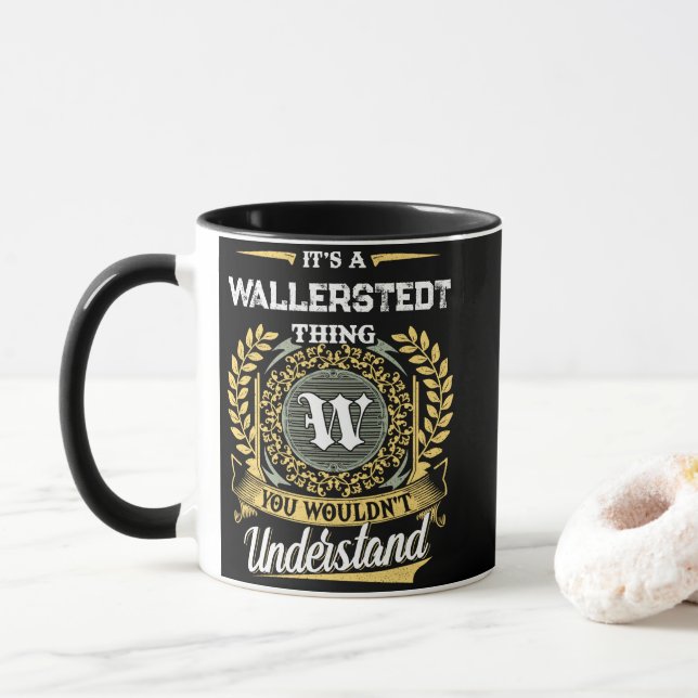 Mug C'est une affaire de WALLERSTEDT que vous ne compr (Avec donut)
