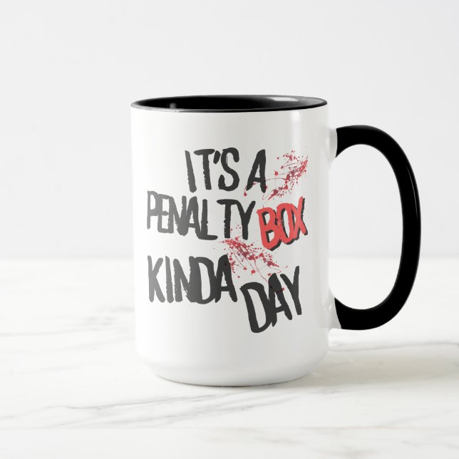 Mug c'est une boîte de pénalité du jour CERAMIC ACCENT (Droite)