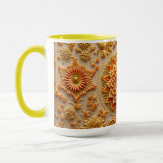 Mug C'est une broderie de motifs