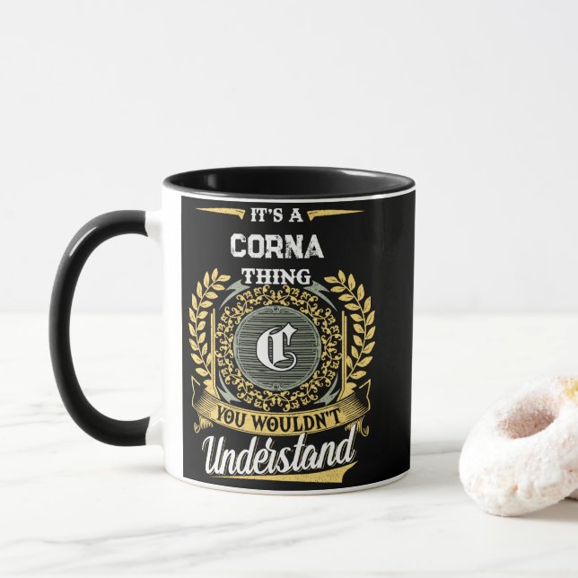 Mug C'est une Chose CORNA que Vous Ne Comprendrez Pas (Avec donut)