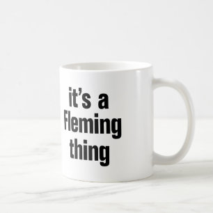 Mug c'est une chose flamboyante