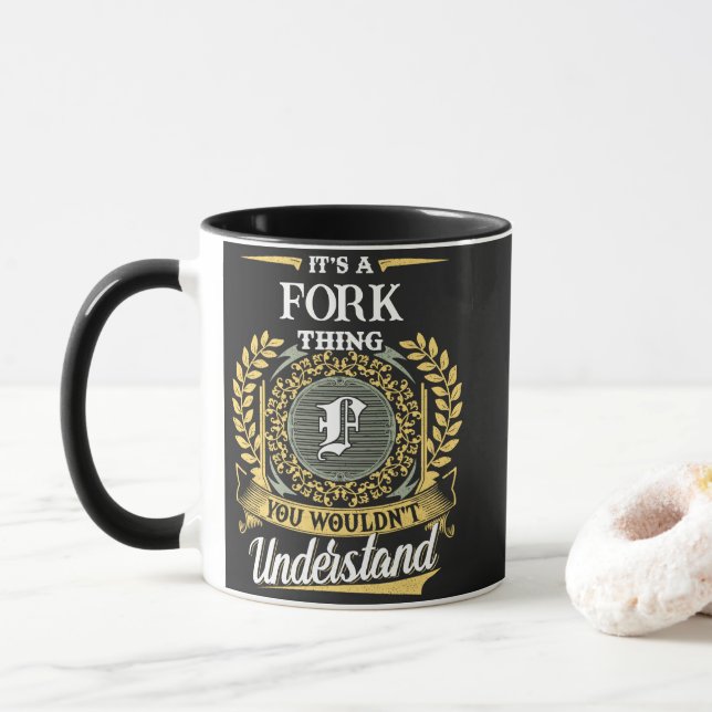 Mug C'est une Chose FOURCHETTE que Vous Ne Comprendrez (Avec donut)