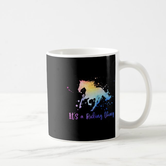 Mug C'est une équitation Cheval Equestre Horseck Rider (Droite)
