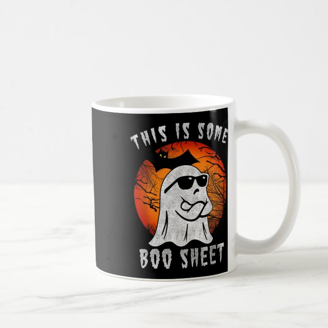Mug C'Est Une Feuille De Boite Ghost Halloween Costume (Droite)