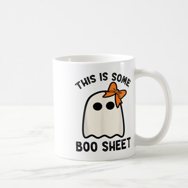 Mug C'Est Une Feuille De Boite Ghost Halloween Costume (Droite)