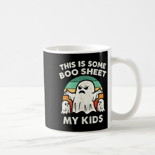 Mug C'Est Une Feuille De Boite Mes Enfants Fantôme Rét (Droite)