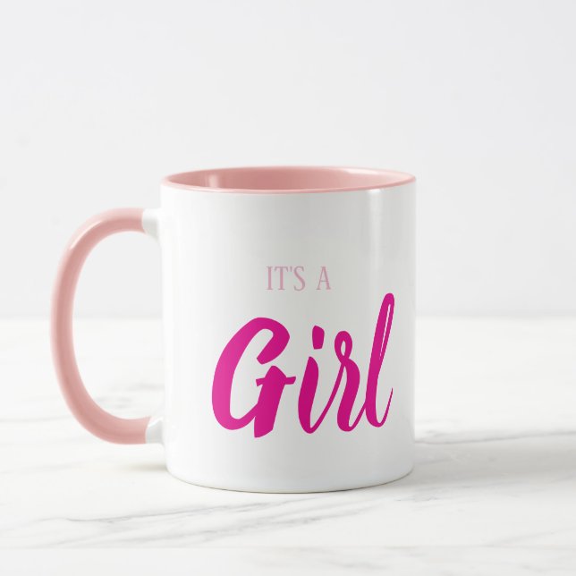 Mug c'est une fille (Gauche)