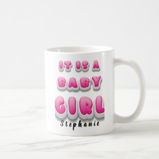 Mug C'est une fille ! Révéler le genre Cadeau de la Mu