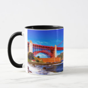 Mug C'est une image de HDR de 3 tirs du Golden Gate