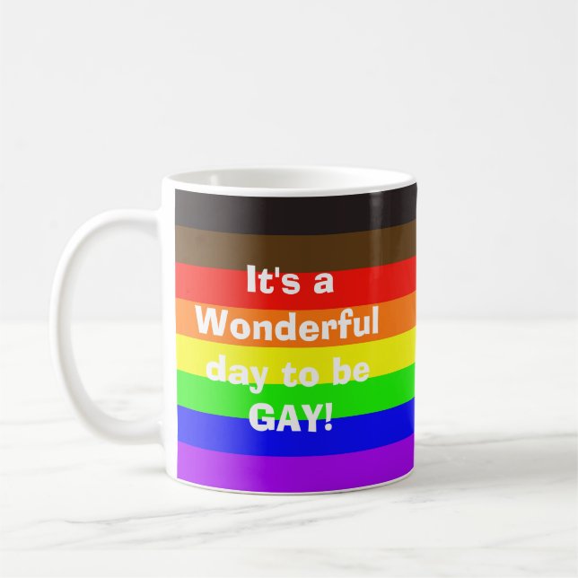 Mug C'est une journée merveilleuse (Gauche)