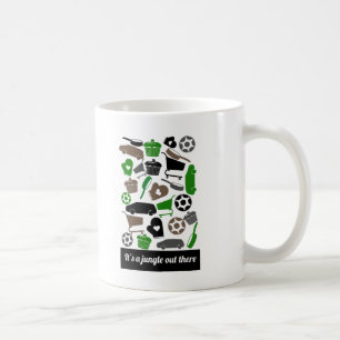 Mug "C'est une jungle là-bas"