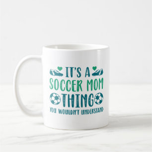 Mug C'est une maman de football