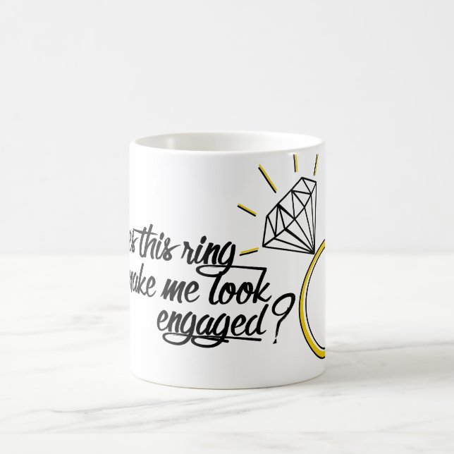 Mug Cet anneau m'incite-t-il à sembler engagé ? (Centre)