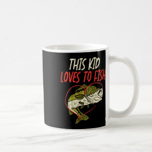 Mug Cet enfant adore pêcher B Famille de pêche Cadeau