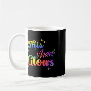 Mug Cet homme brille Bonne fête des pères Tie Dye Papa