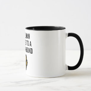 Mug Cet humain appartient à Basset Hound