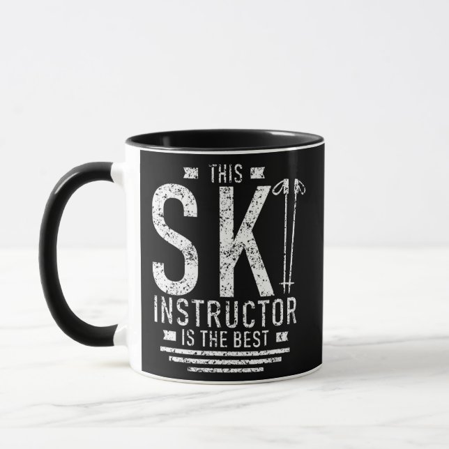 Mug Cet Instructeur De Ski Est Le Meilleur Skieur (Gauche)
