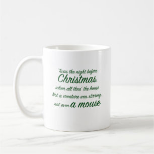 Mug C'était la citation de la nuit avant Noël