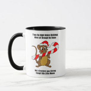 Mug C'était la veille de Noël Souris