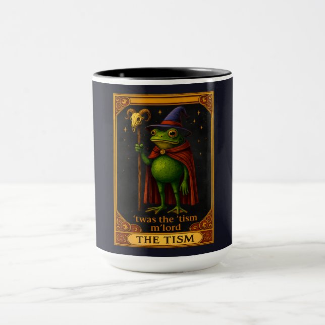 Mug C'était Le 'Tisme M'Lord Grenouille Mème Sensibili (Centre)
