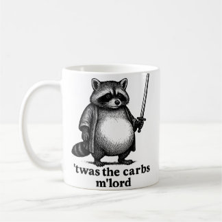 Mug C'ÉTAIT Les Glucides M'Lord Raton Laveur | Ordure