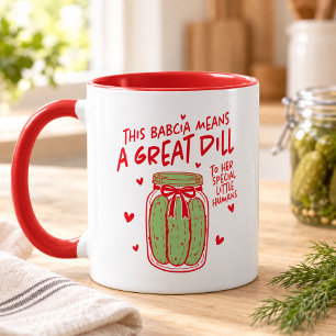 Mug Cette Babcia Signifie un Grand Aneth